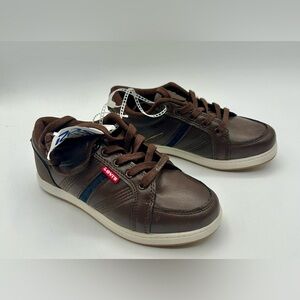 Levi’s Brown Shoes Sneakers Kids Boys Size 13 New